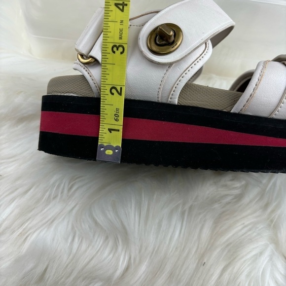 COACH TRAIL PLATFORM SANDALS SIZE 9B WOMANS - Picture 9 of 13